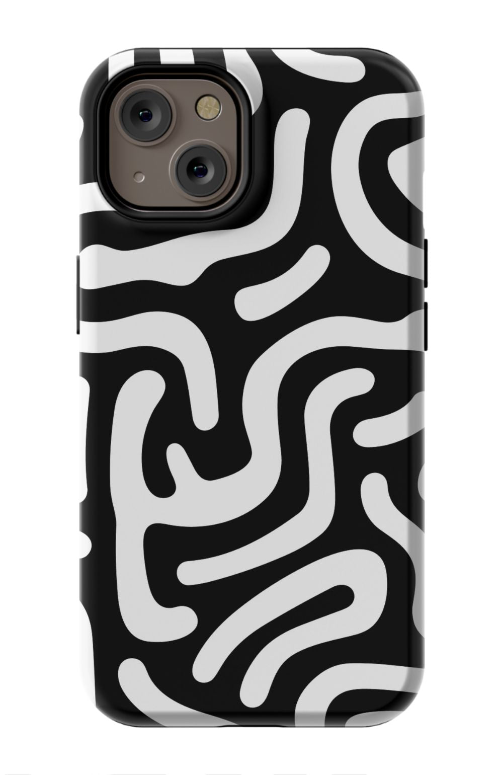 Monochrome Strokes Phone Case - B7Cases