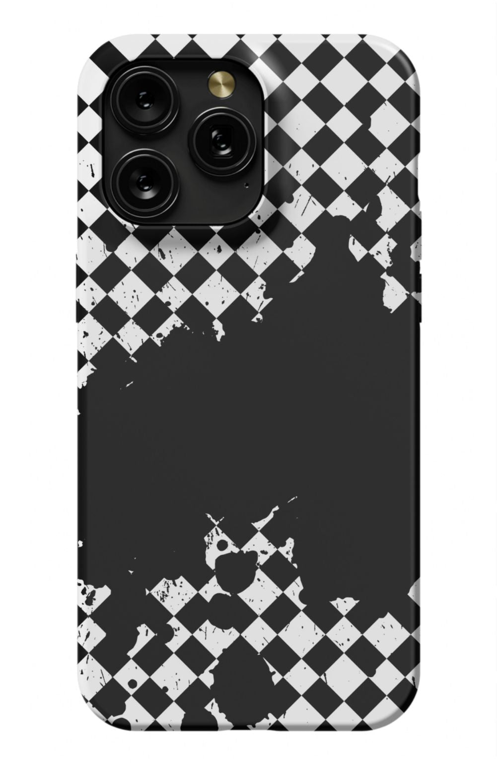 Grunge Checkered Phone Case - B7Cases