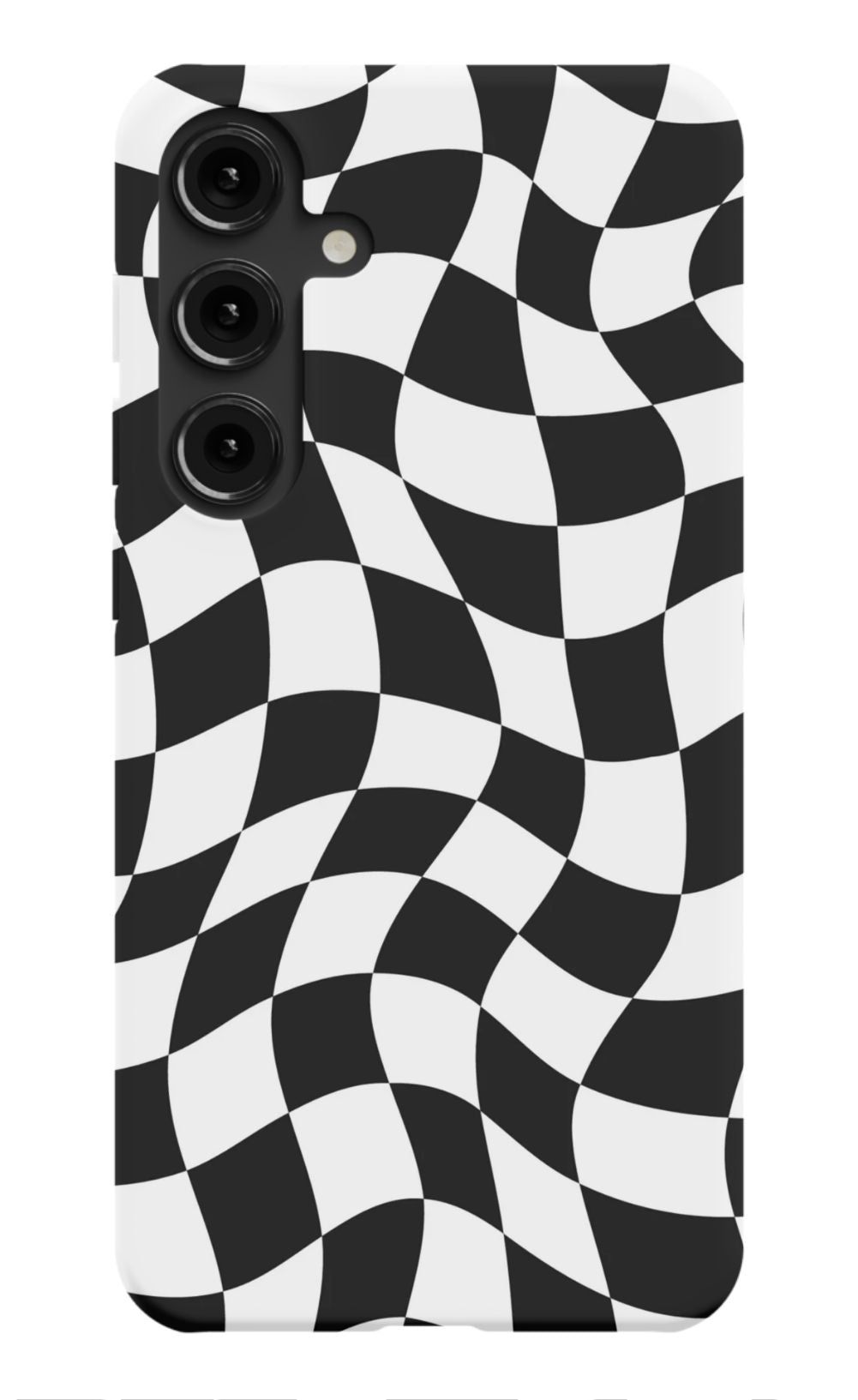 Black White Checkered Phone Case - B7Cases