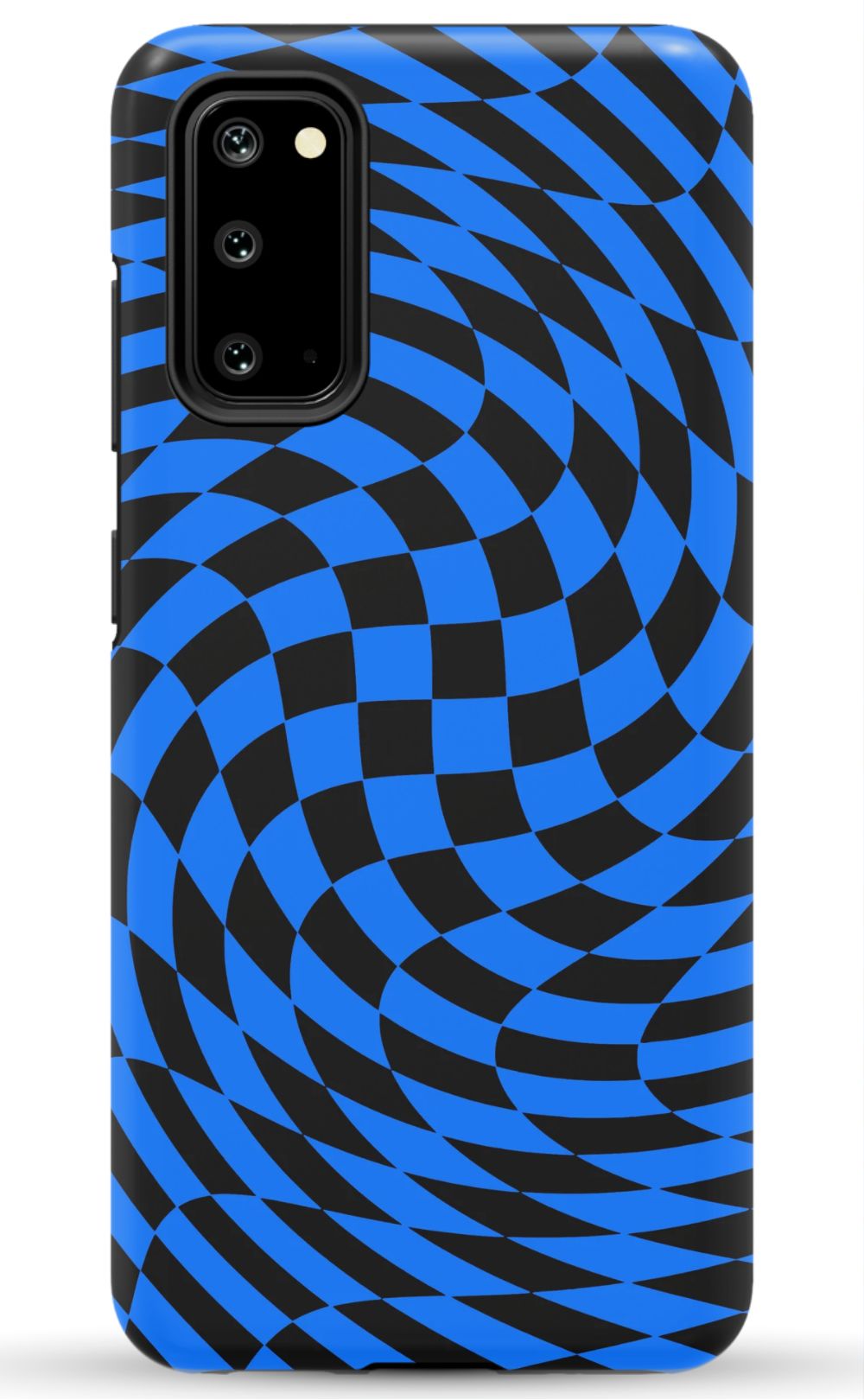 Twisted Blue Checkered Phone Case - B7Cases