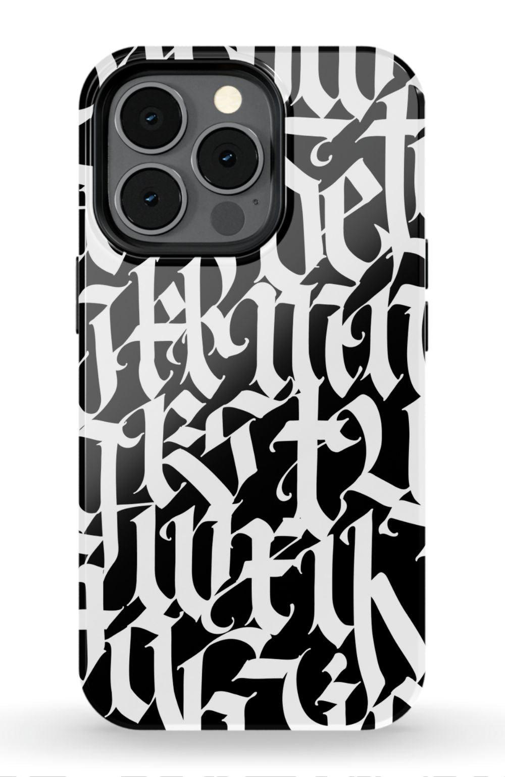 Gothic Letters Graffiti Phone Case - B7Cases