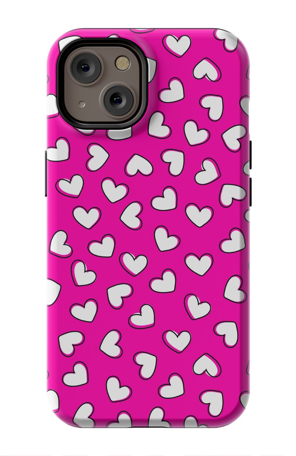Pink Euphoria Hearts Phone Case - B7Cases