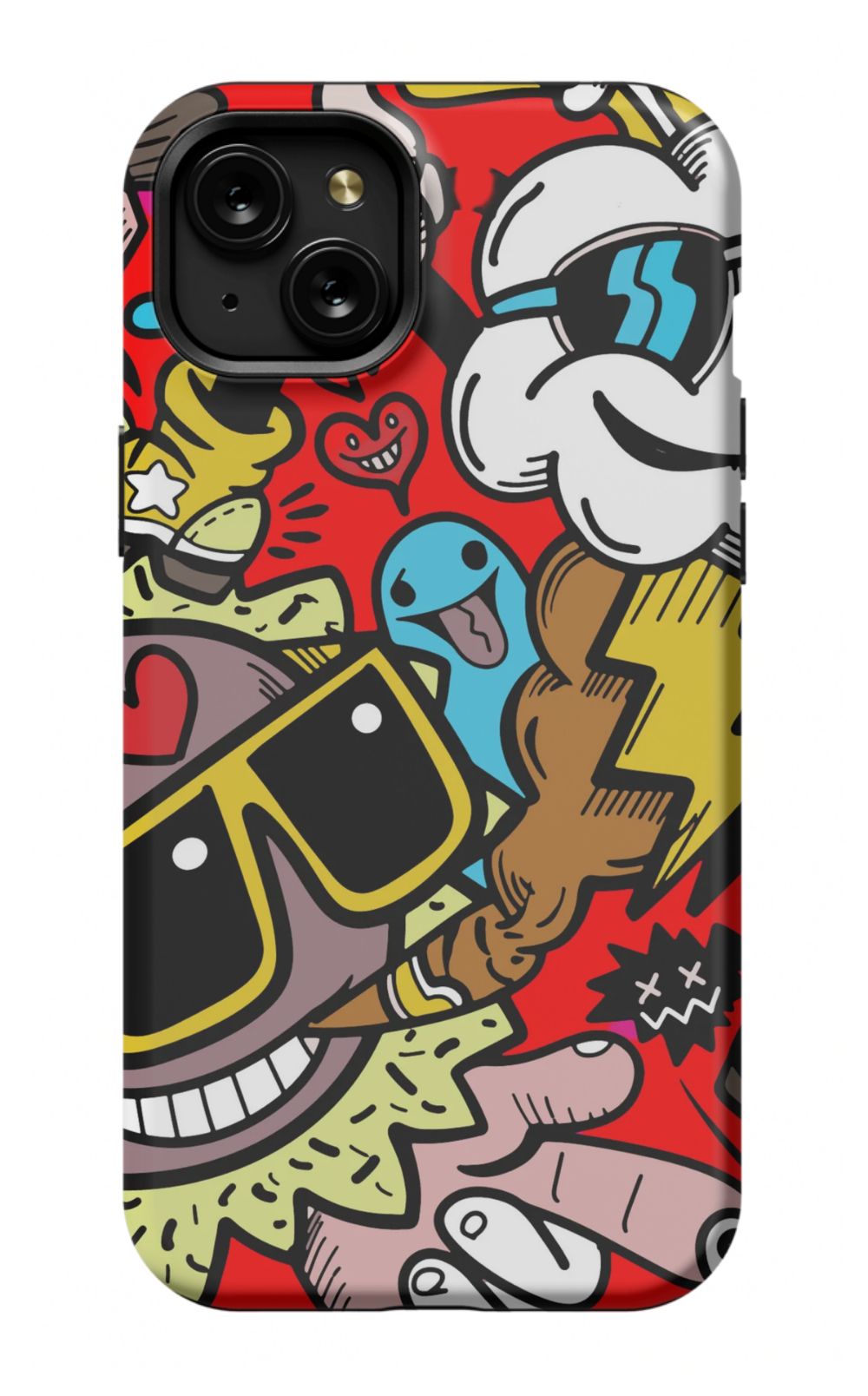 Street Bombing Graffiti Phone Case - B7Cases