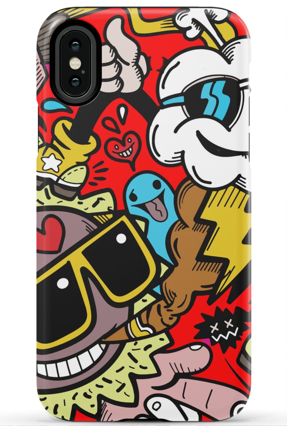 Street Bombing Graffiti Phone Case - B7Cases