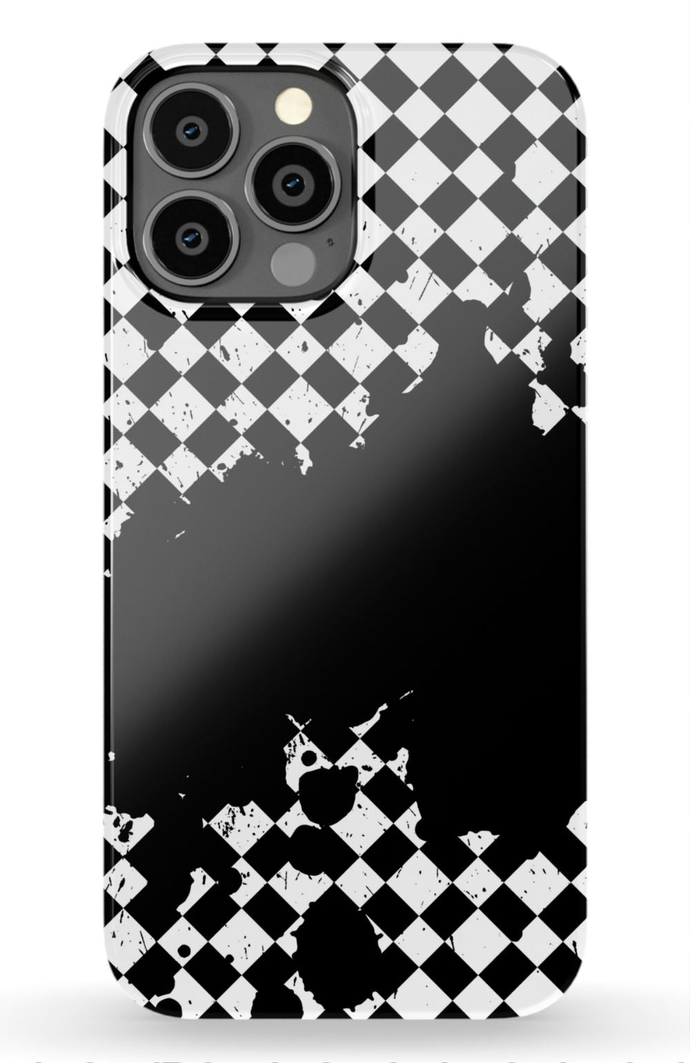 Grunge Checkered Phone Case - B7Cases