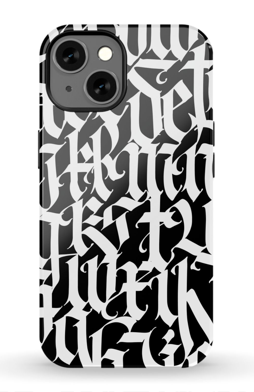 Gothic Letters Graffiti Phone Case - B7Cases