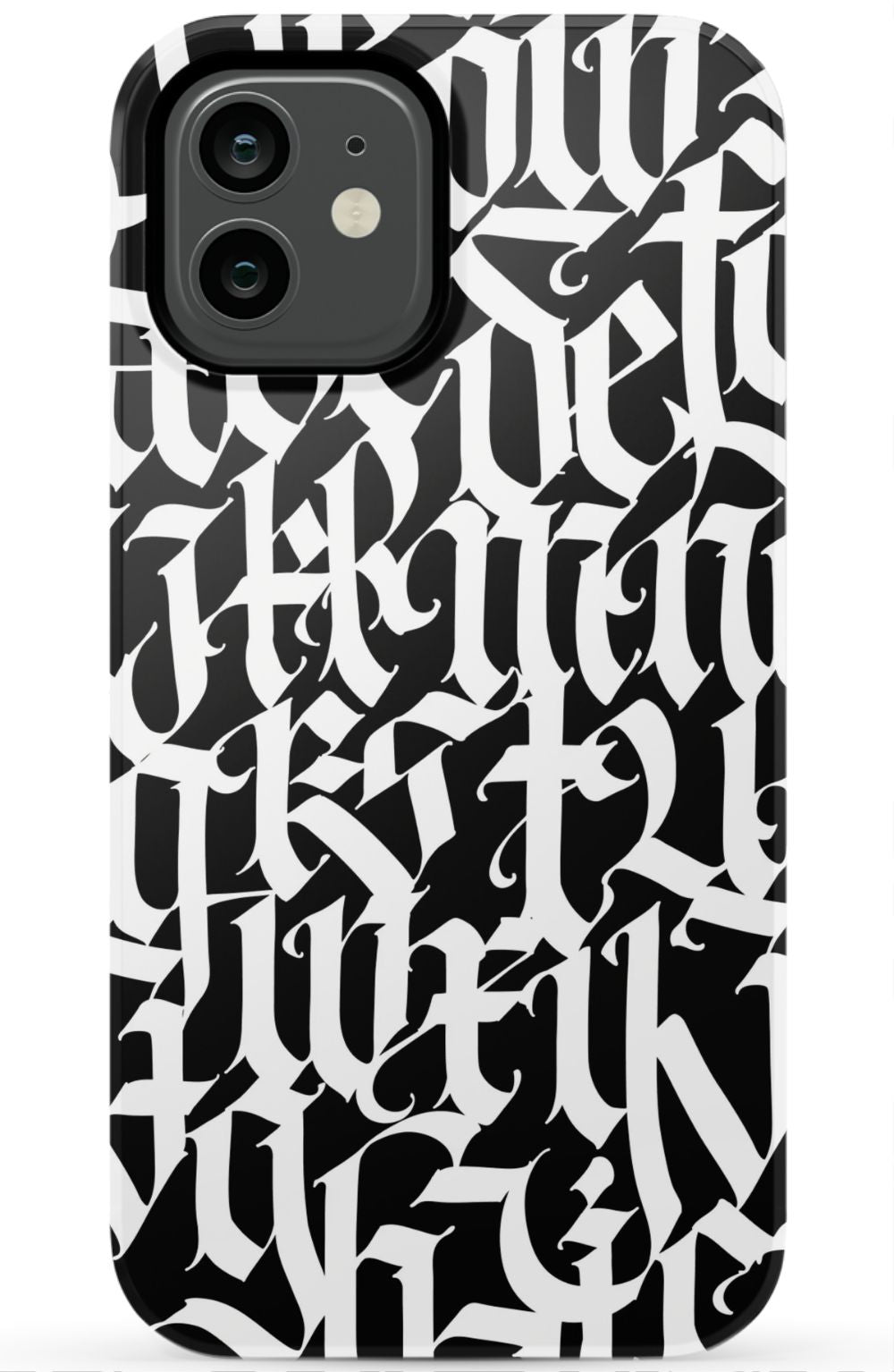Gothic Letters Graffiti Phone Case - B7Cases