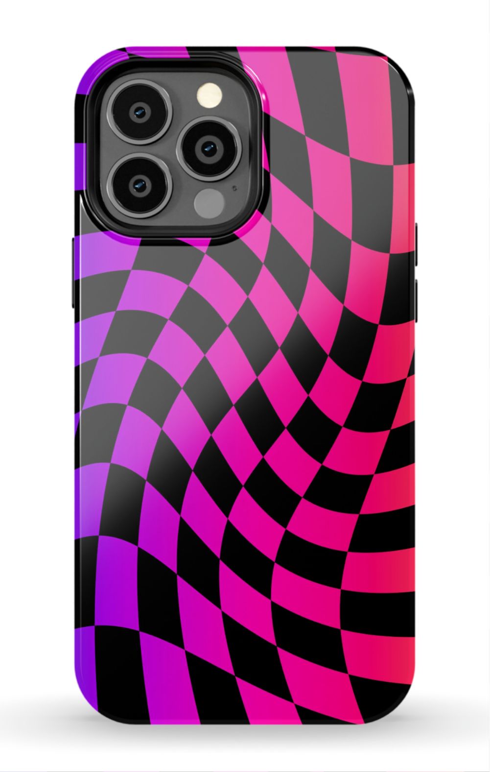 Wavy Checkers Phone Case - B7Cases