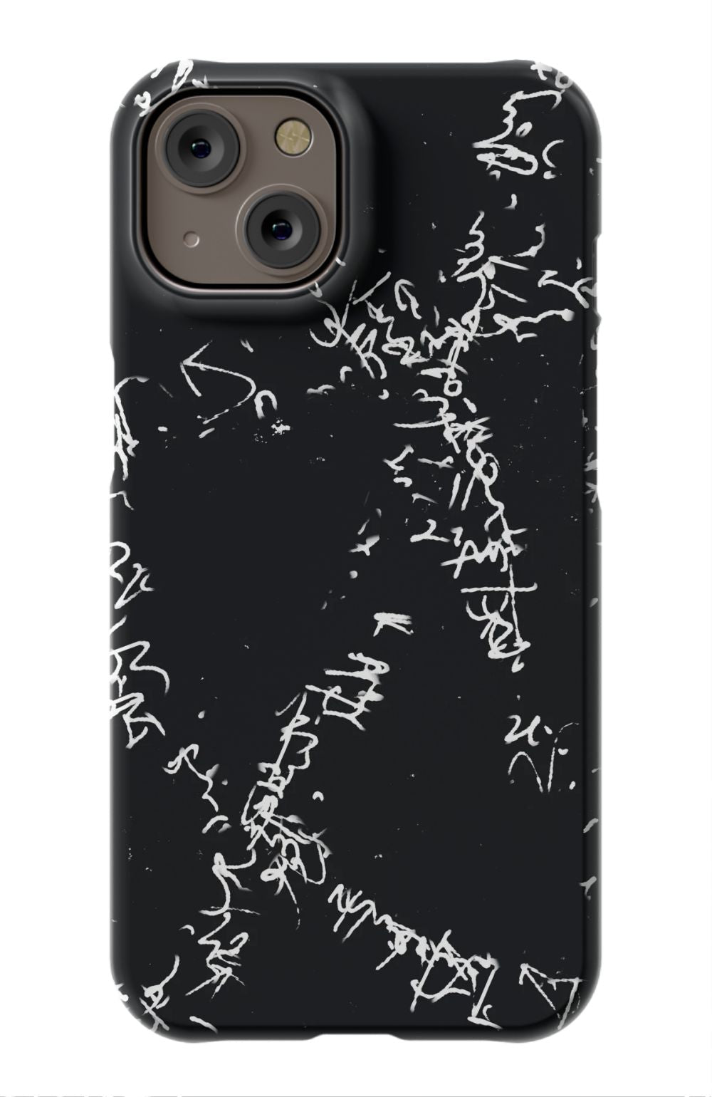 Dark Messy Graffiti Phone Case - B7Cases