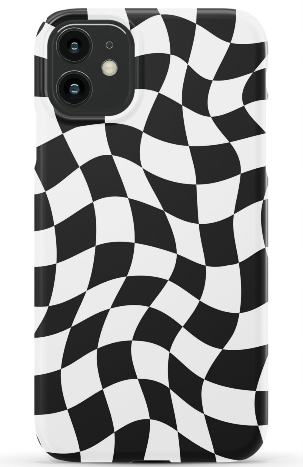 Black White Checkered Phone Case - B7Cases