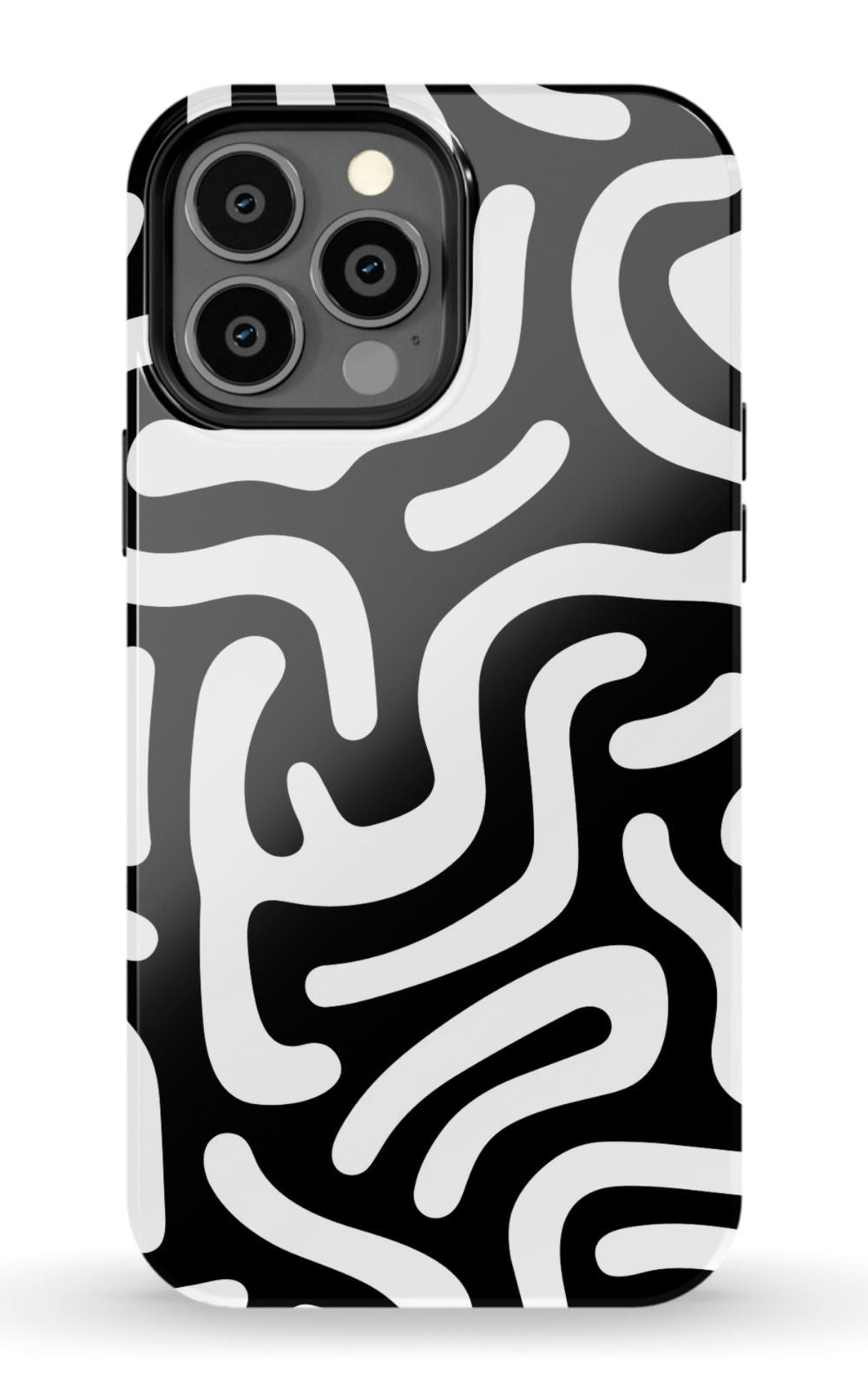 Monochrome Strokes Phone Case - B7Cases