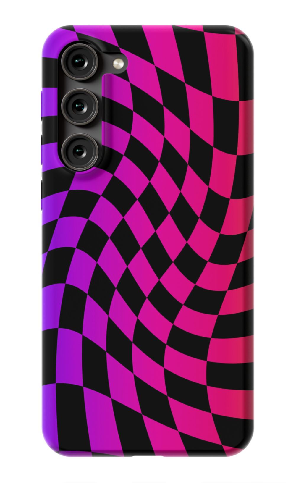 Wavy Checkers Phone Case - B7Cases