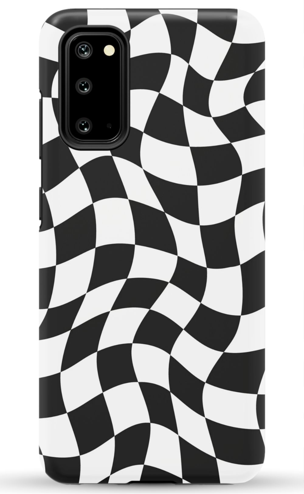 Black White Checkered Phone Case - B7Cases