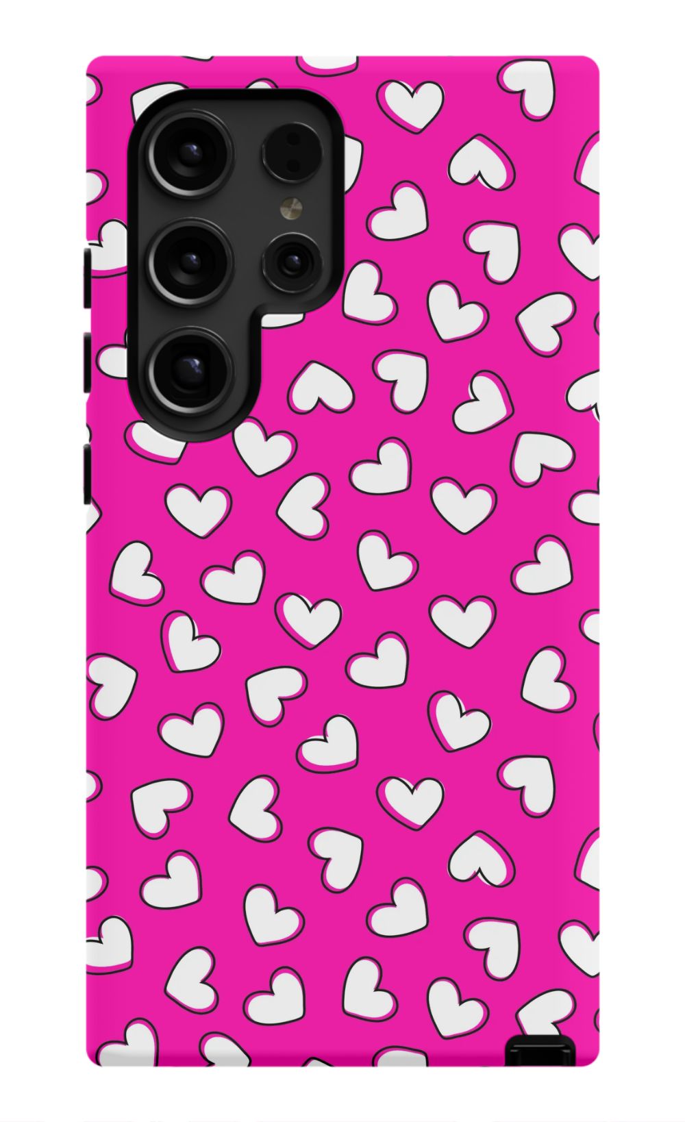 Pink Euphoria Hearts Phone Case - B7Cases