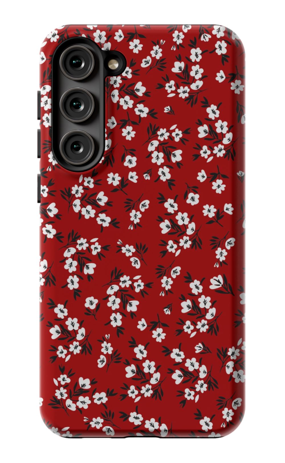 Red Blooming Phone Case - B7Cases