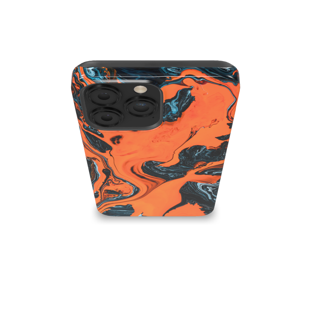 Golden Lava Phone Case - B7Cases