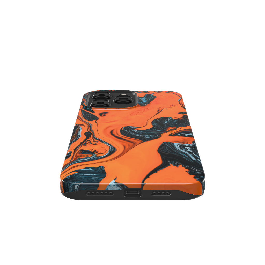 Golden Lava Phone Case - B7Cases