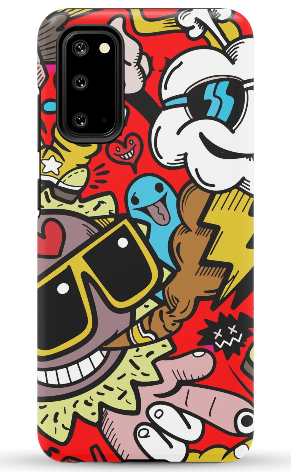 Street Bombing Graffiti Phone Case - B7Cases