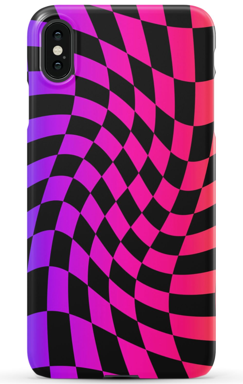Wavy Checkers Phone Case - B7Cases