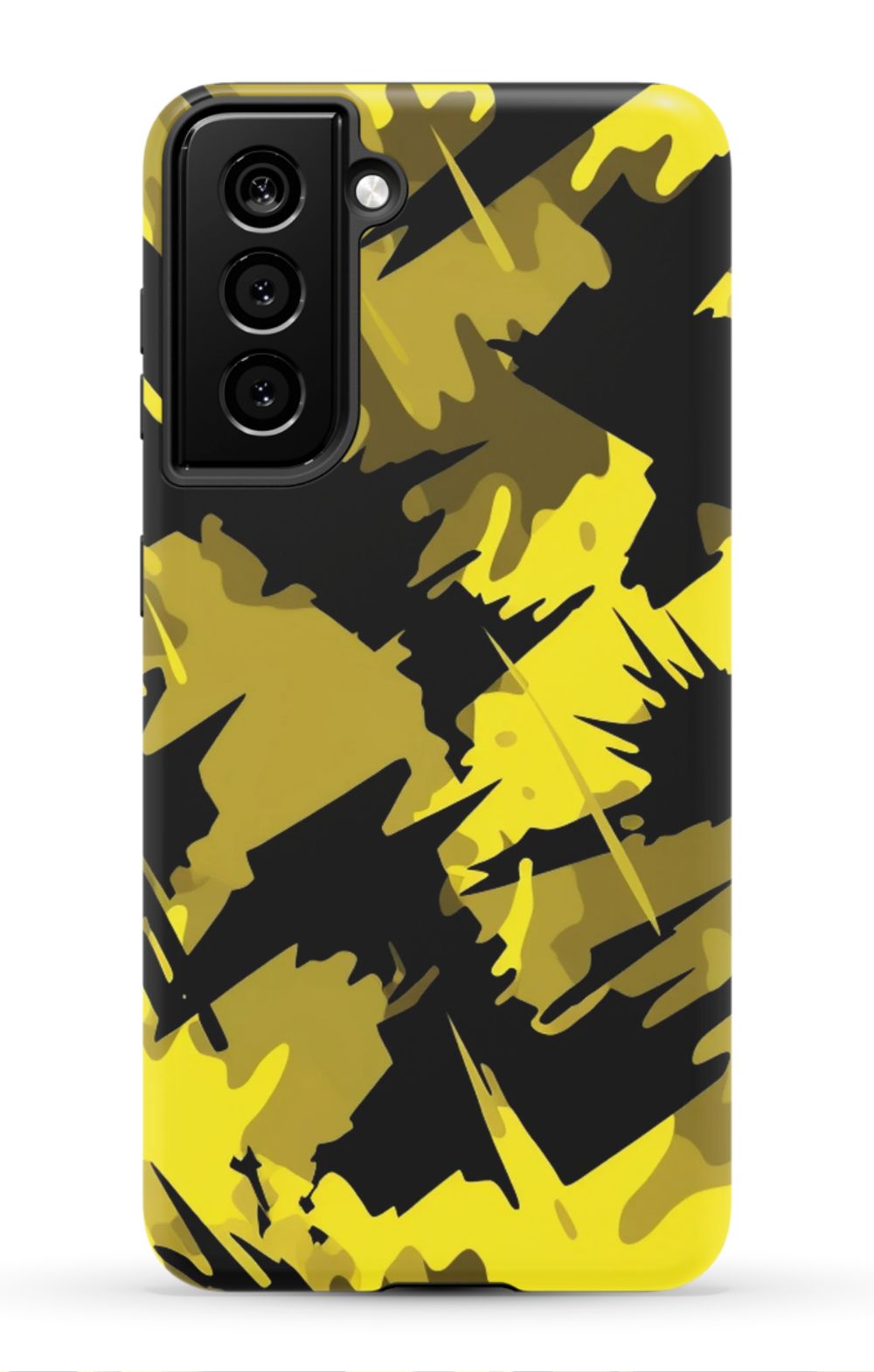 Yellow Blazing Camo Phone Case - B7Cases
