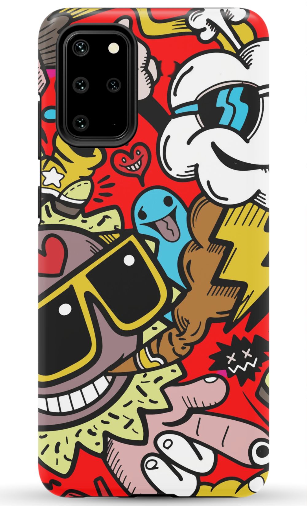Street Bombing Graffiti Phone Case - B7Cases