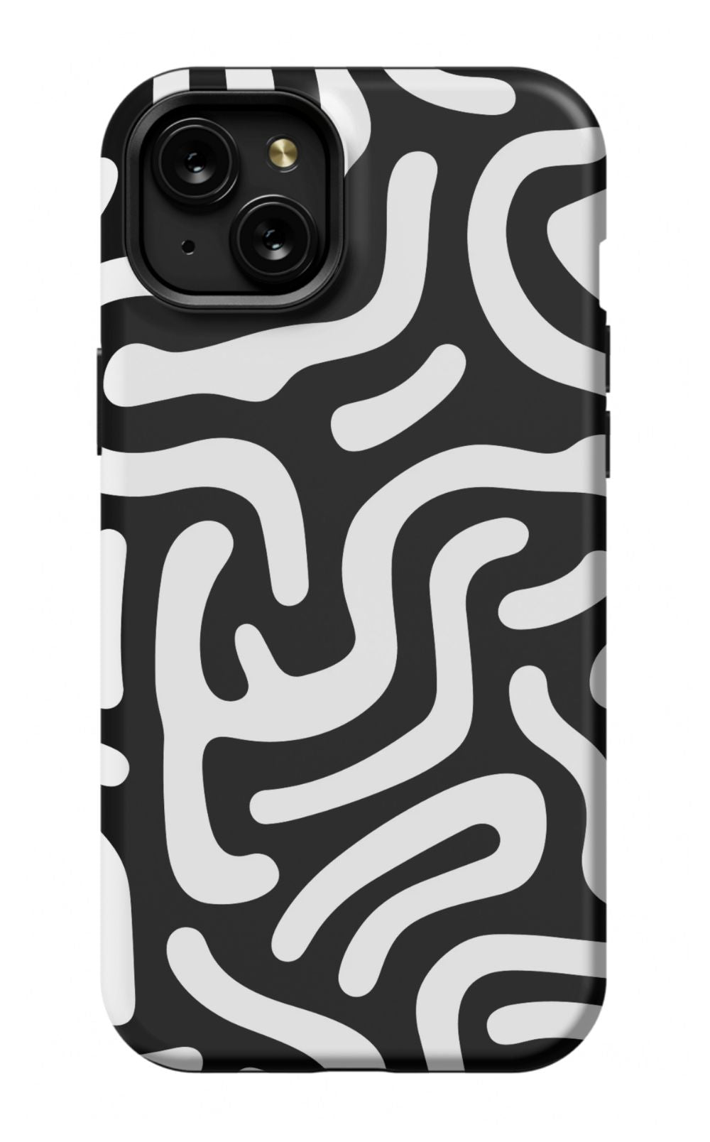 Monochrome Strokes Phone Case - B7Cases