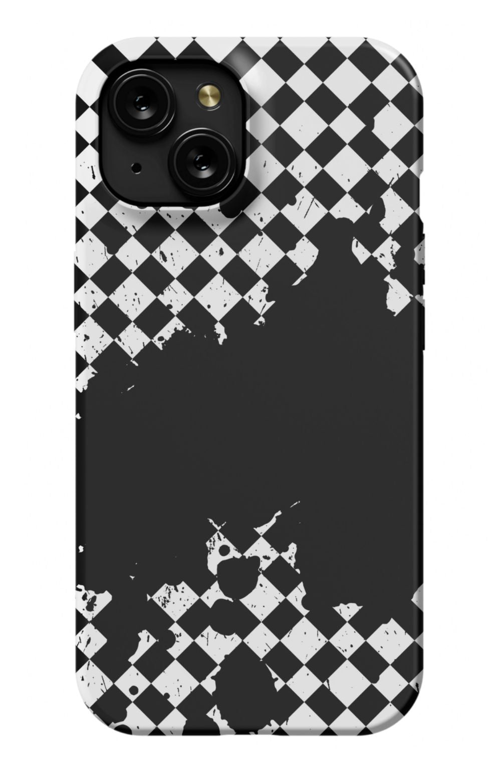 Grunge Checkered Phone Case - B7Cases