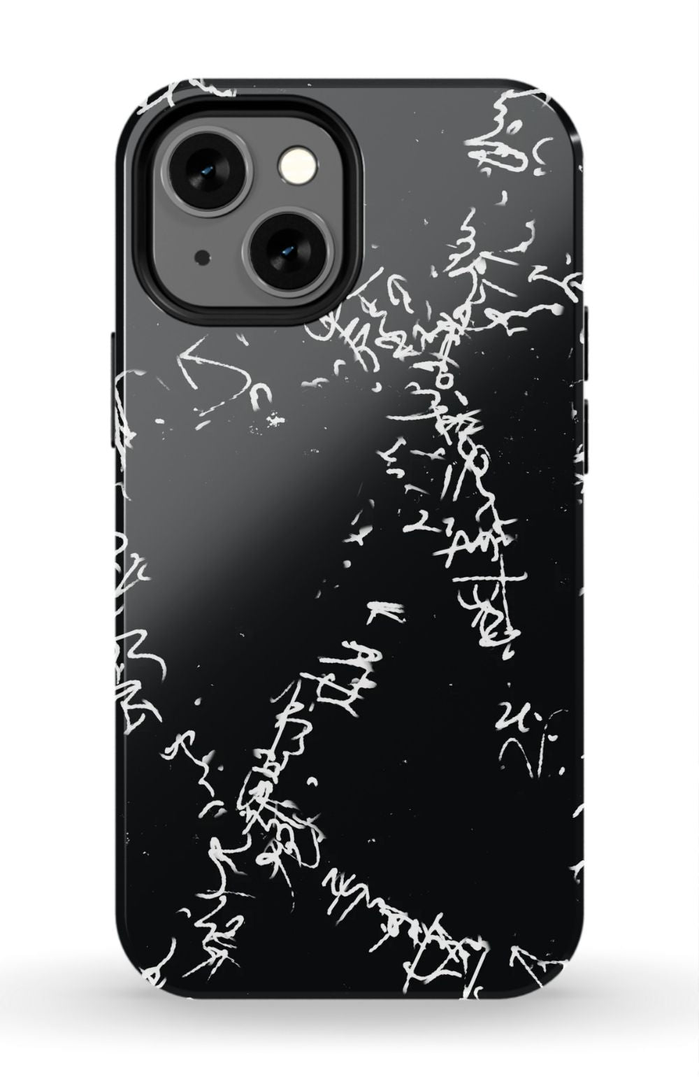 Dark Messy Graffiti Phone Case - B7Cases