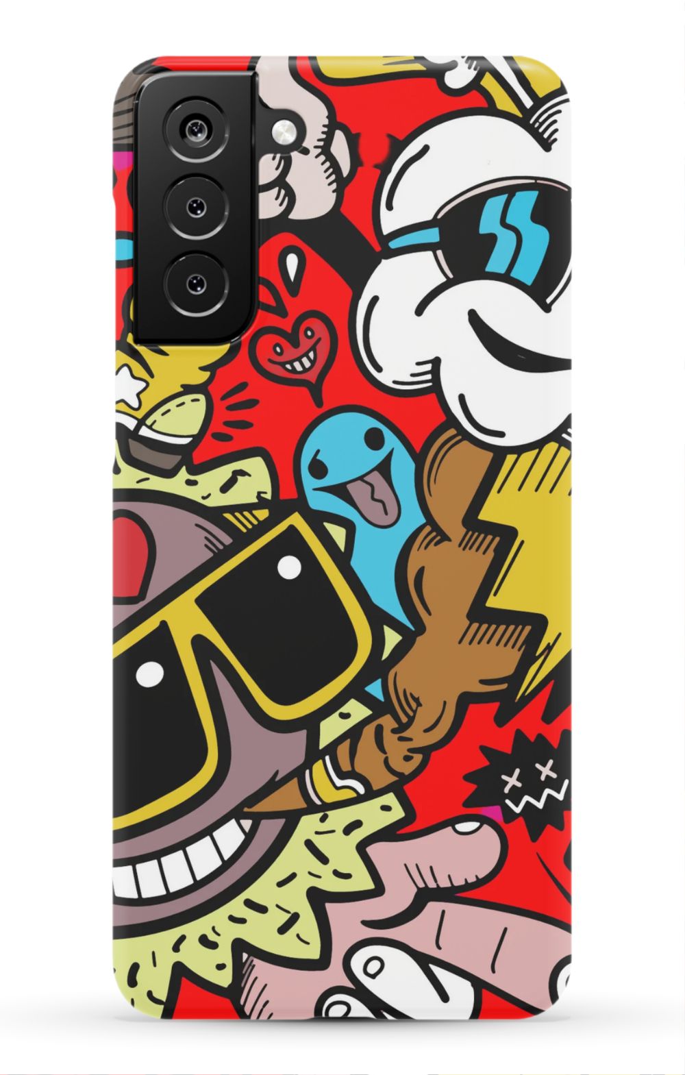 Street Bombing Graffiti Phone Case - B7Cases