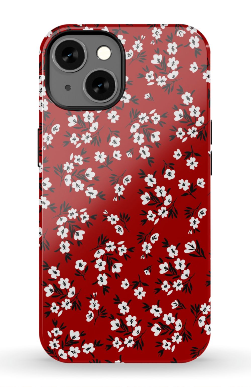 Red Blooming Phone Case - B7Cases