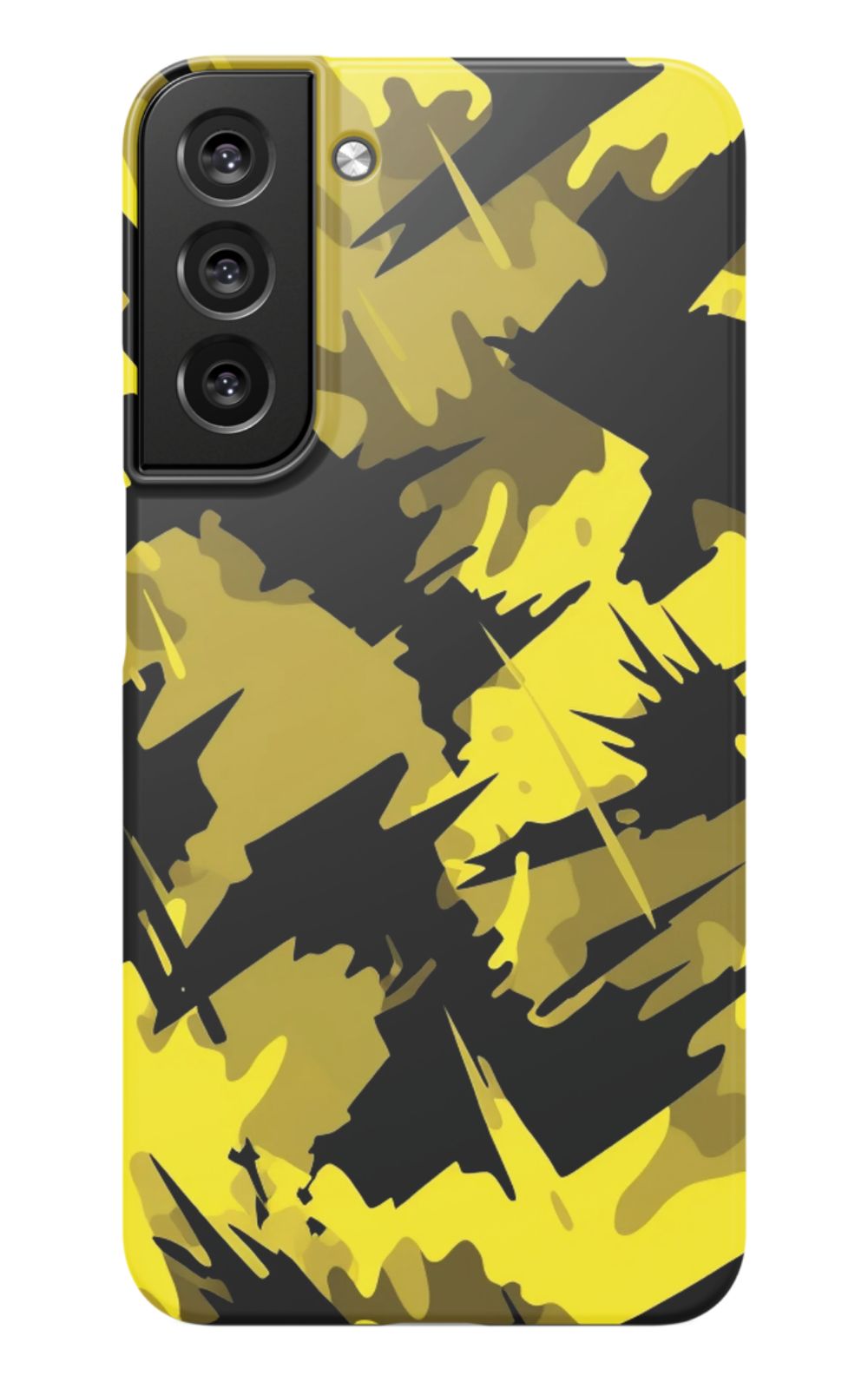 Yellow Blazing Camo Phone Case - B7Cases