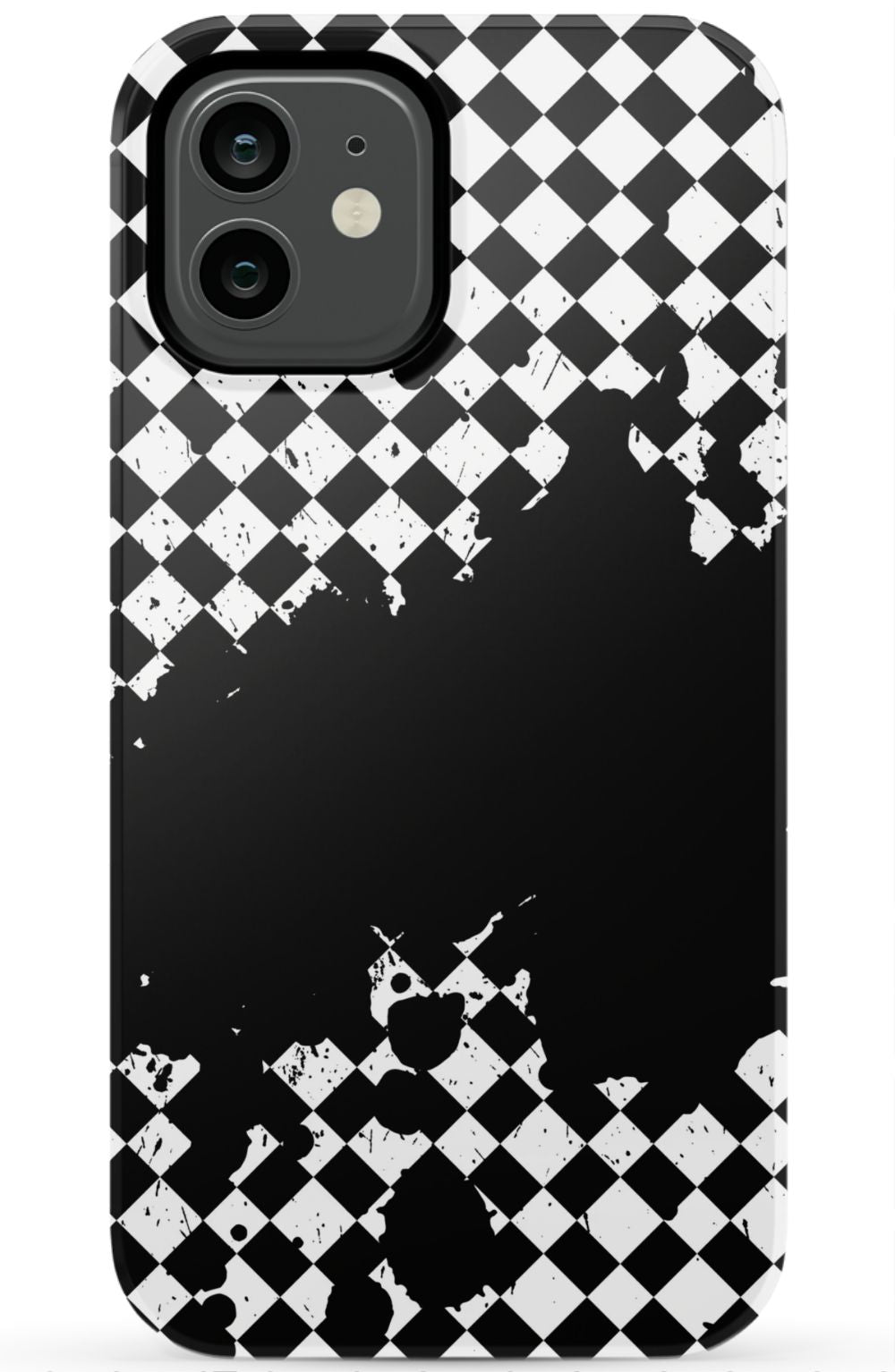 Grunge Checkered Phone Case - B7Cases