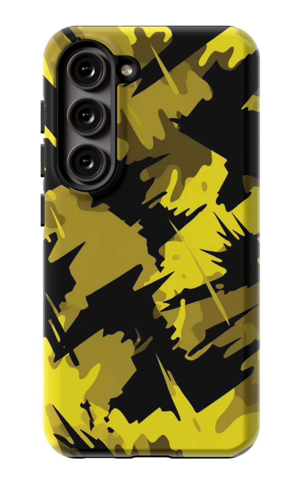 Yellow Blazing Camo Phone Case - B7Cases