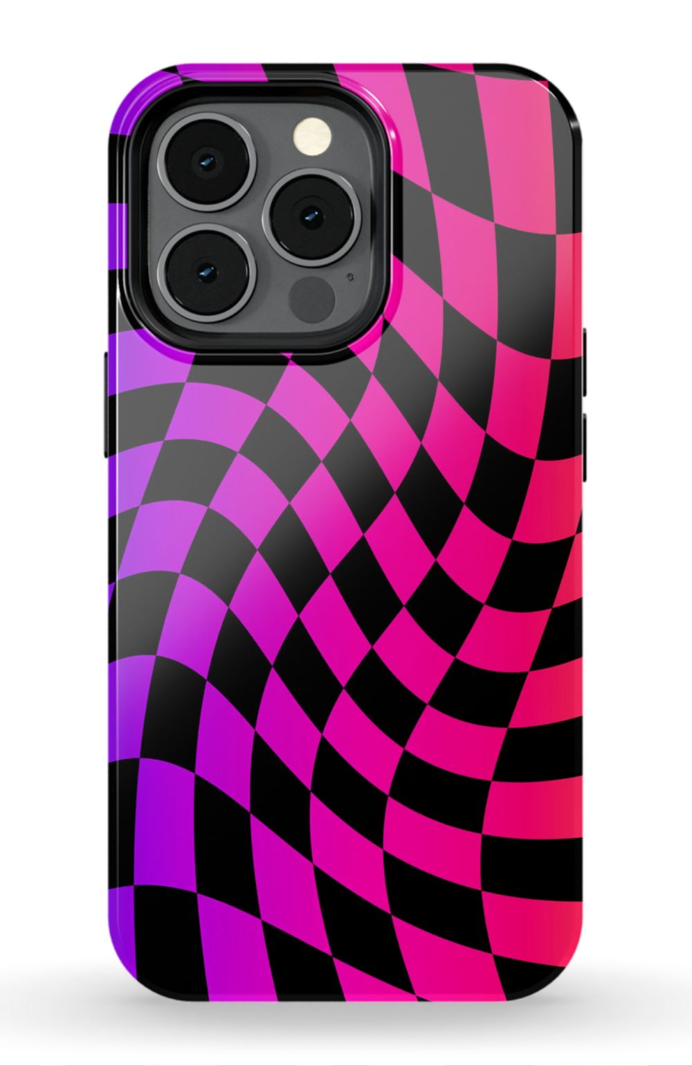 Wavy Checkers Phone Case - B7Cases