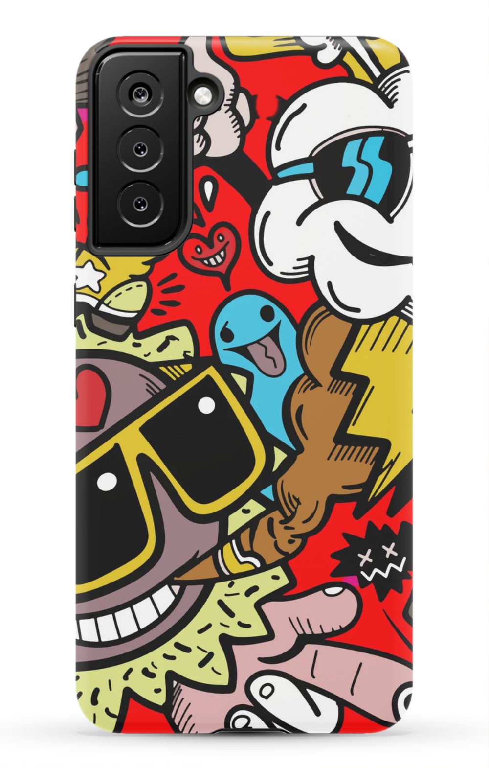 Street Bombing Graffiti Phone Case - B7Cases