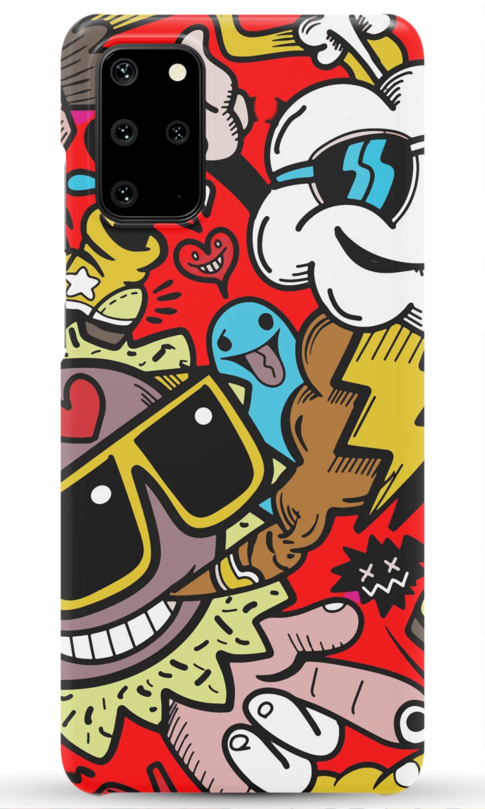 Street Bombing Graffiti Phone Case - B7Cases