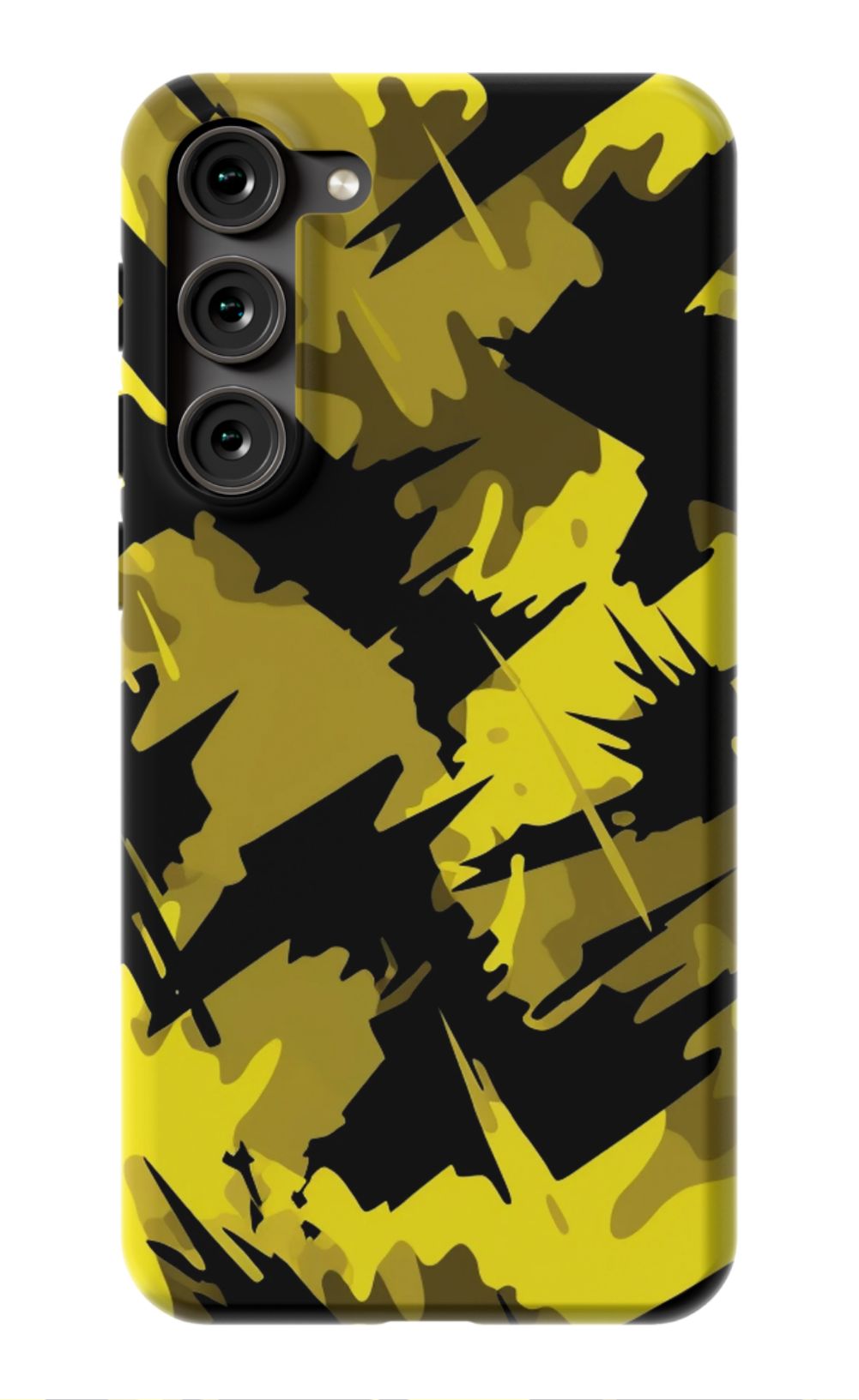 Yellow Blazing Camo Phone Case - B7Cases