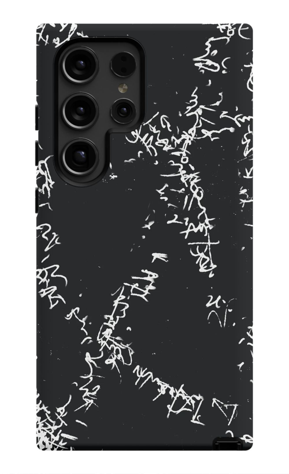 Dark Messy Graffiti Phone Case - B7Cases