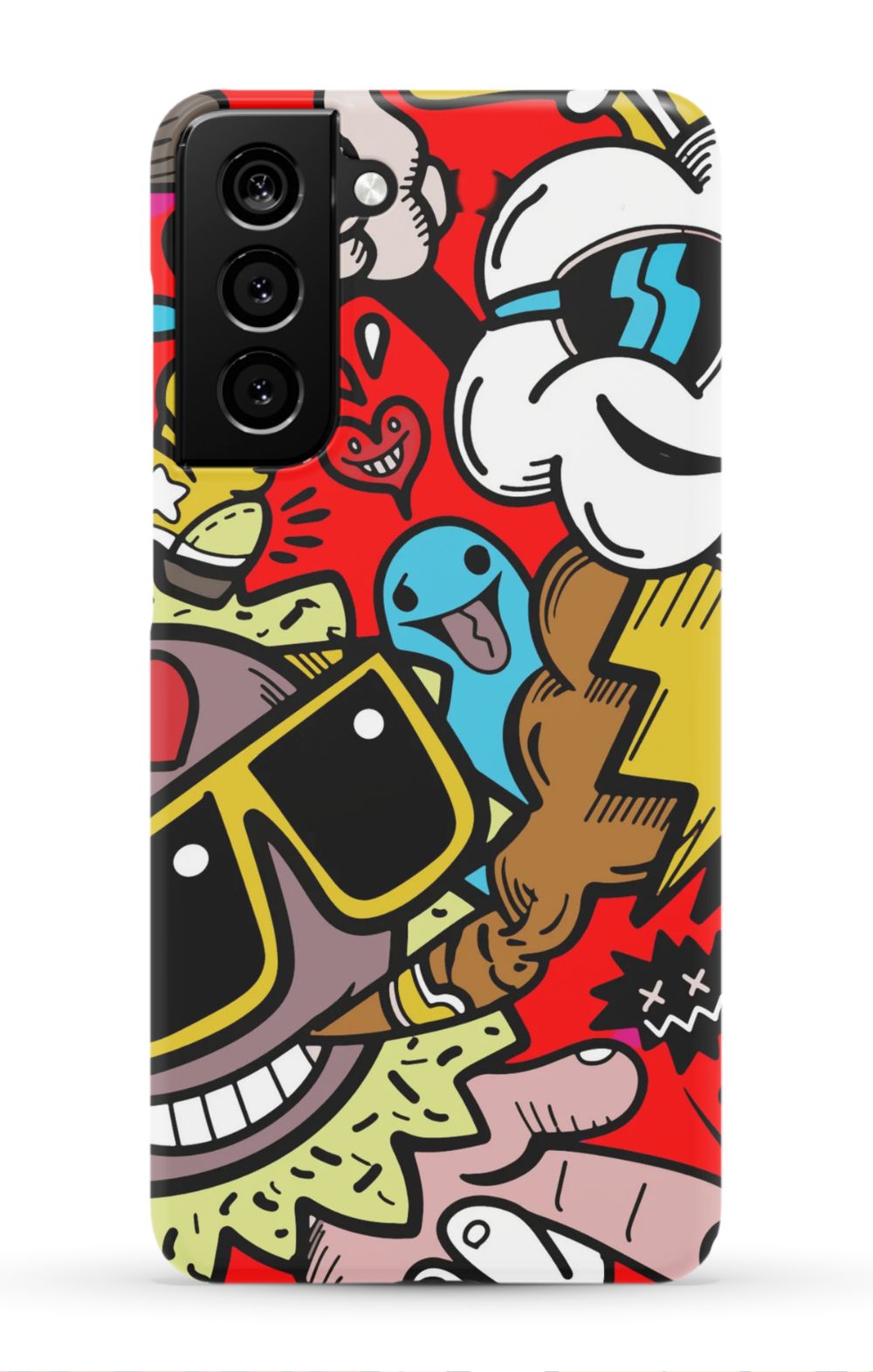 Street Bombing Graffiti Phone Case - B7Cases