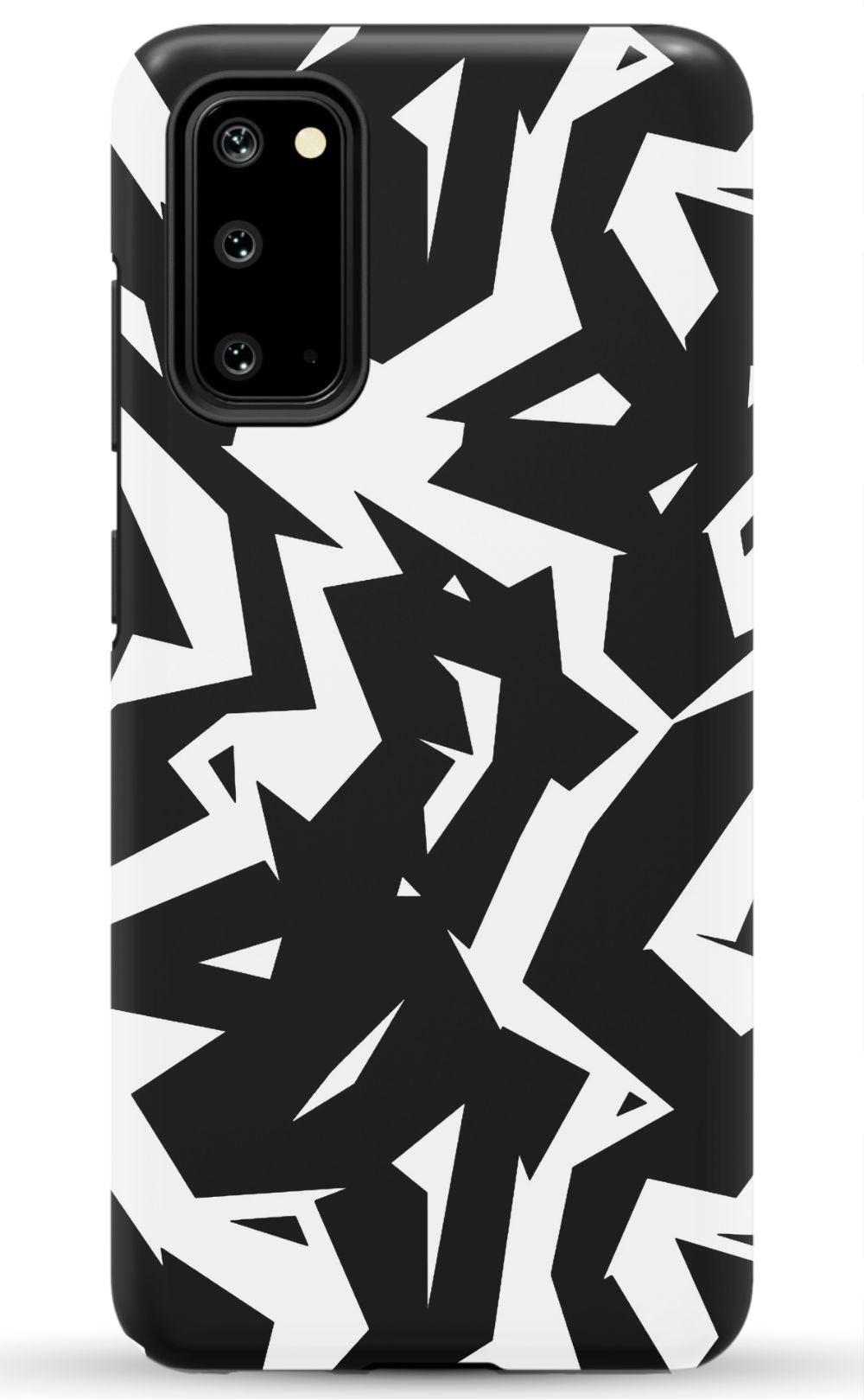 Black White Fragments Phone Case - B7Cases