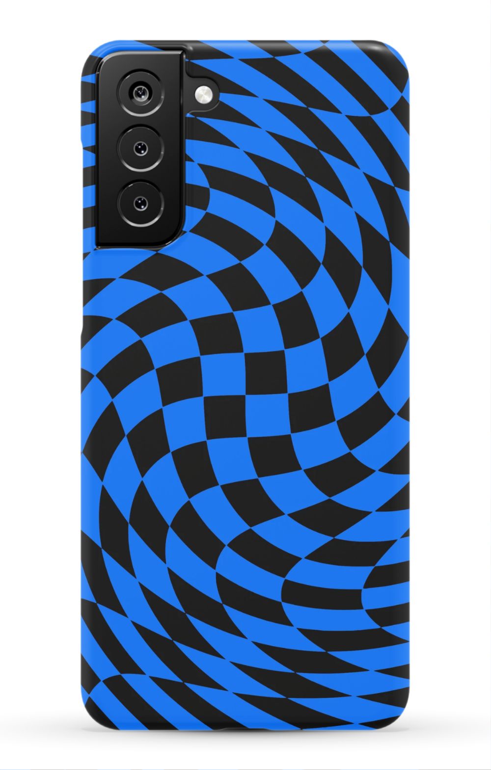 Twisted Blue Checkered Phone Case - B7Cases