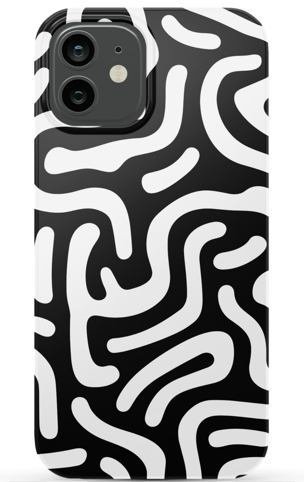 Monochrome Strokes Phone Case - B7Cases
