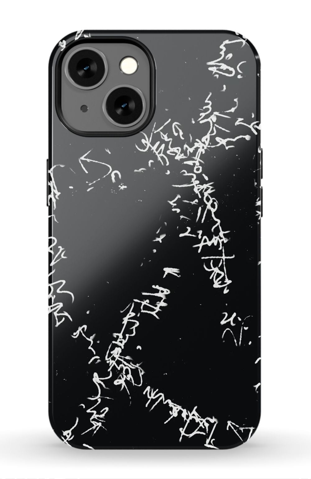 Dark Messy Graffiti Phone Case - B7Cases