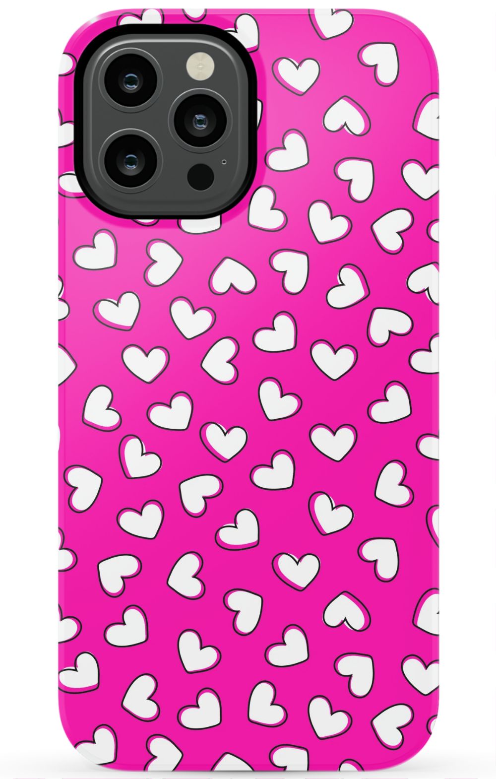 Pink Euphoria Hearts Phone Case - B7Cases