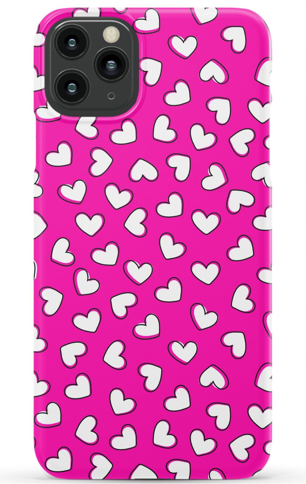 Pink Euphoria Hearts Phone Case - B7Cases