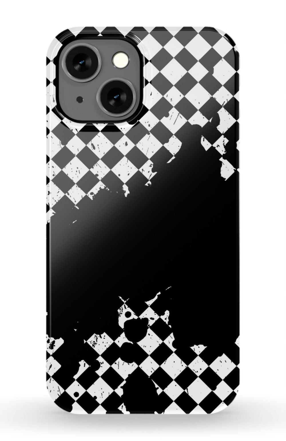 Grunge Checkered Phone Case - B7Cases