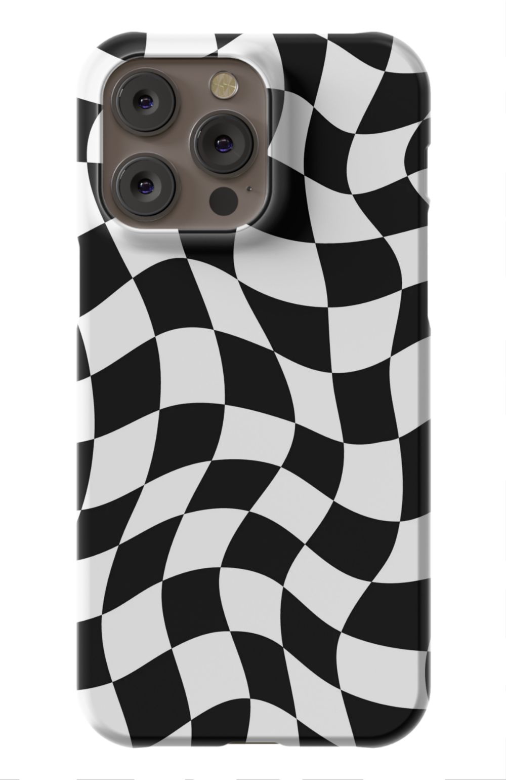 Black White Checkered Phone Case - B7Cases