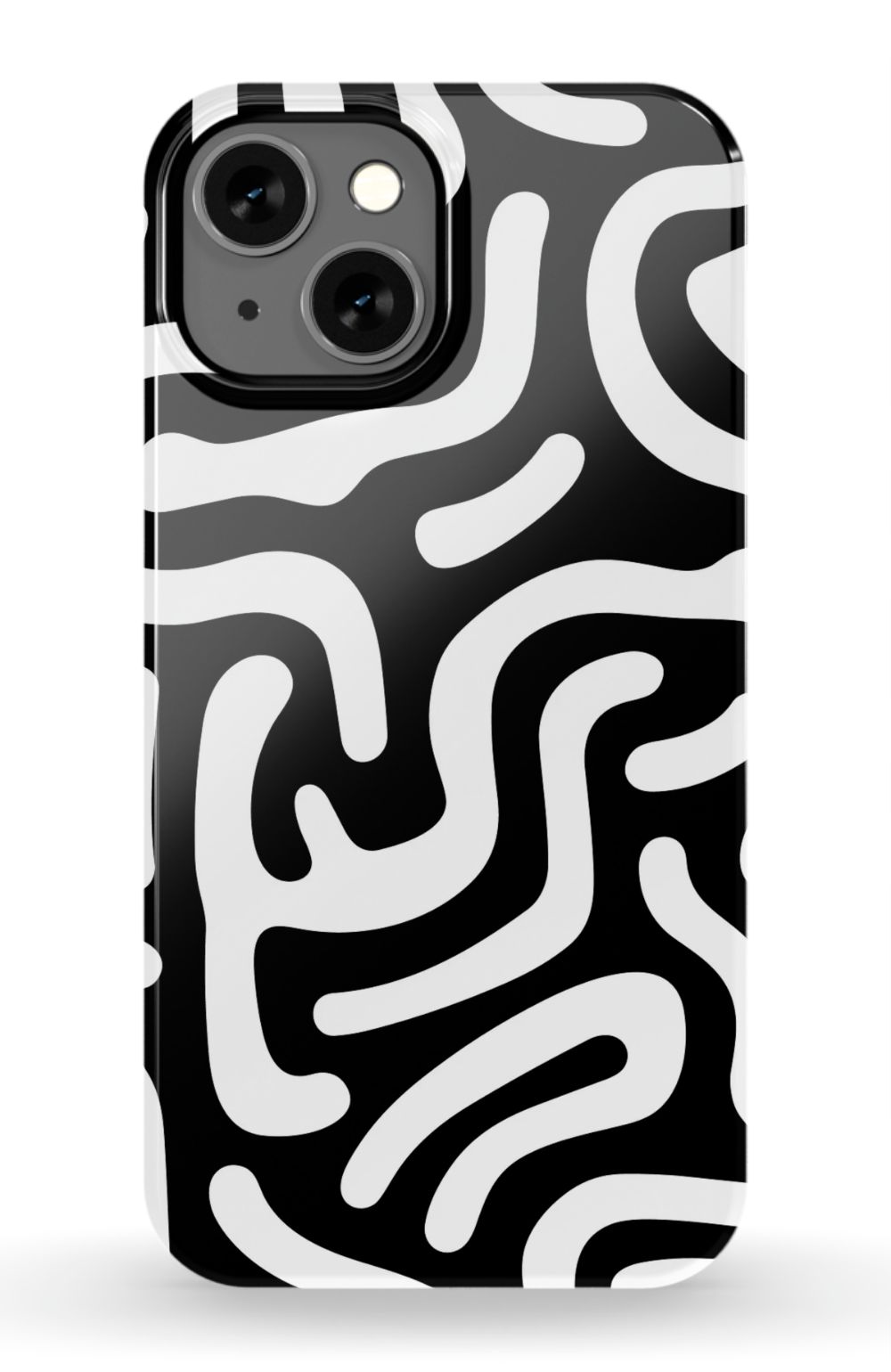 Monochrome Strokes Phone Case - B7Cases