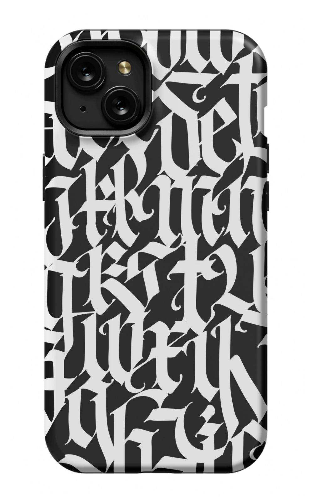 Gothic Letters Graffiti Phone Case - B7Cases