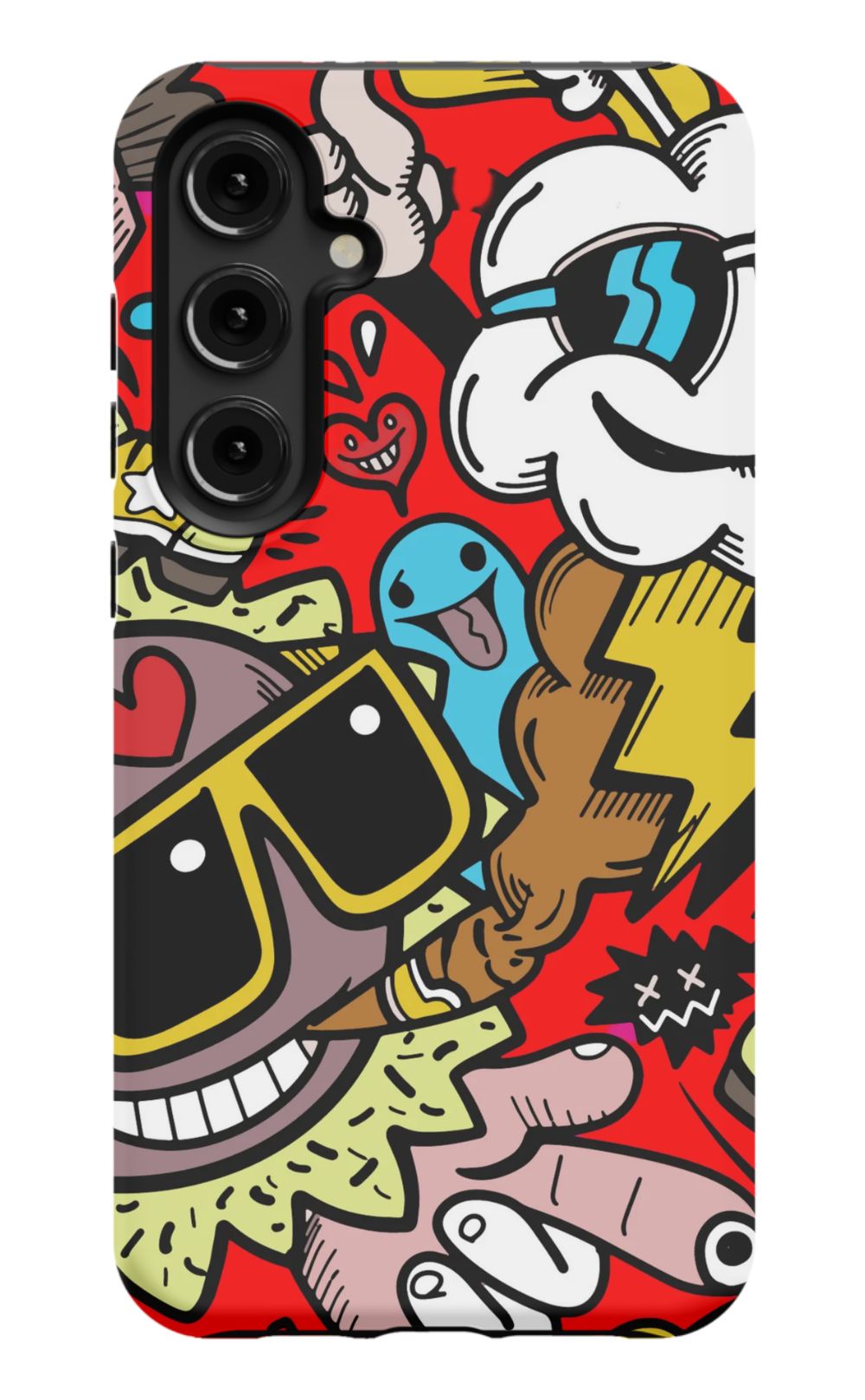 Street Bombing Graffiti Phone Case - B7Cases